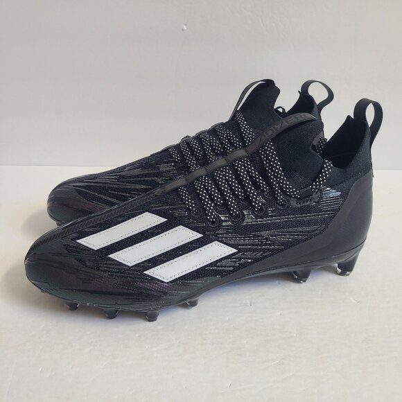 NEW Adidas Adizero Primeknit Football Cleats HP8861 Size 10 Black main image 6